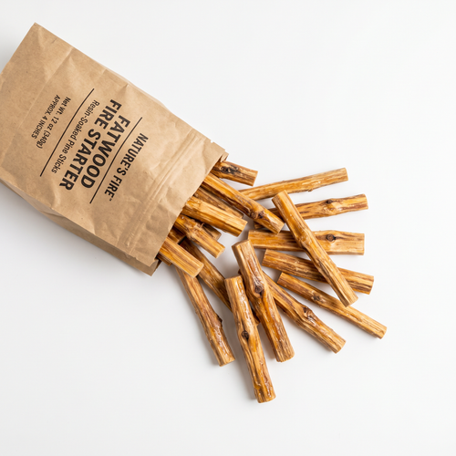 All-Natural Fatwood Fire Starters — 1 lb Sample Bag